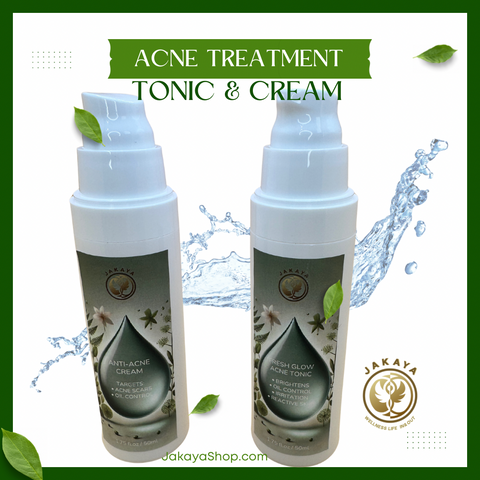 Natural Acne Solution Set: Clinically-Formulated Plant Power to Clear & Heal Skin