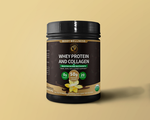 Jakaya Master Blend: All-in-One Whey Protein & Collagen